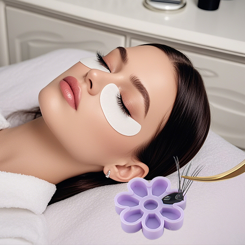 100pcs Eyelash Extension Glue  - مراجعة Eyelash Extension Double Lash وسعره