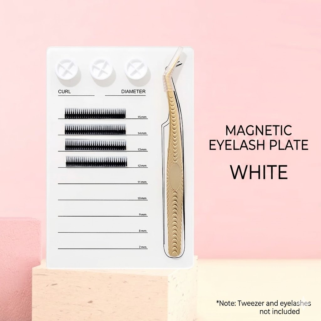 Magnetic Eyelash Extension Pal - مراجعة Lash Tray Organizer وسعره