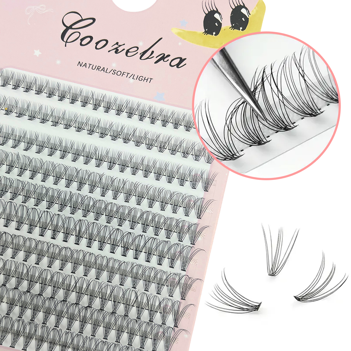 200pcs Individual DIY Eyelash  - مراجعة Eyelash Extension Cat Eye وسعره