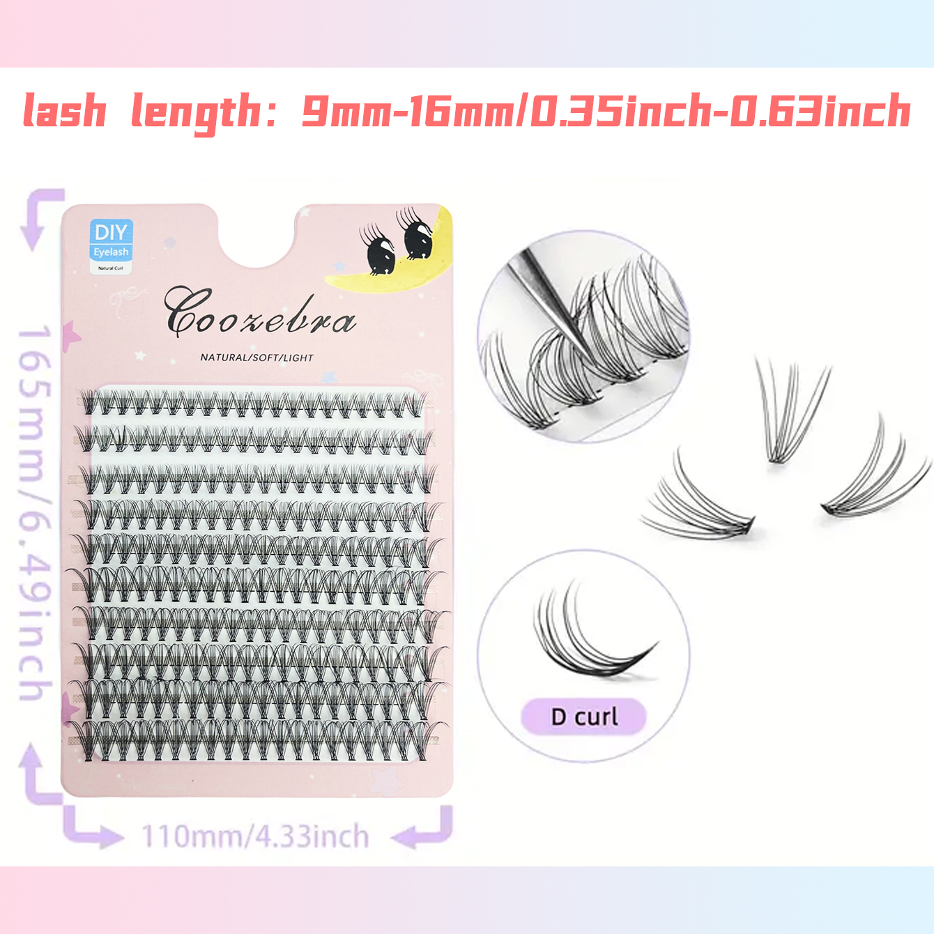 200pcs Individual DIY Eyelash  - مراجعة Eyelash Extension Cat Eye وسعره