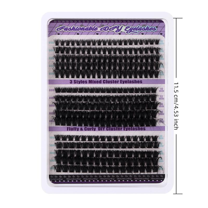 DIY Eyelash Extension Kit 144p - مراجعة Faux Mink Lash وسعره