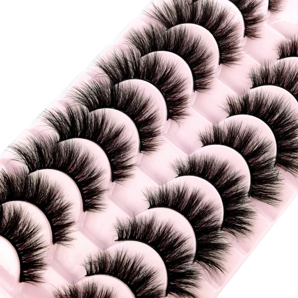 HBZGTLA 10paris Cat Eyelashes  - مراجعة Eyelash Extension Human Hair وسعره