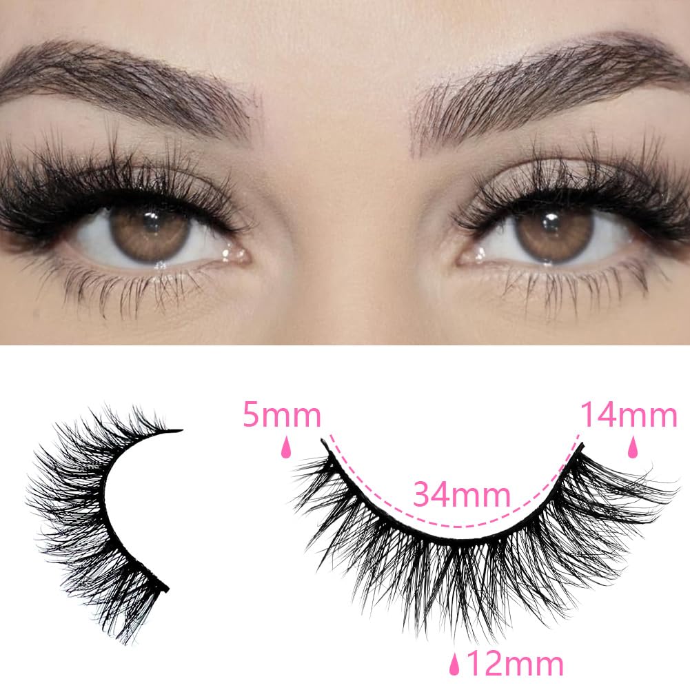 48 Pairs Faux Mink Strip Lashe - مراجعة Faux Mink Lash وسعره