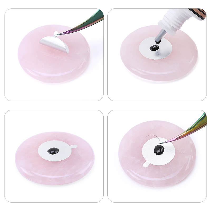 Glue Pallet Eyelashes Extensio - مراجعة Eyelash Extension Uv Glue وسعره