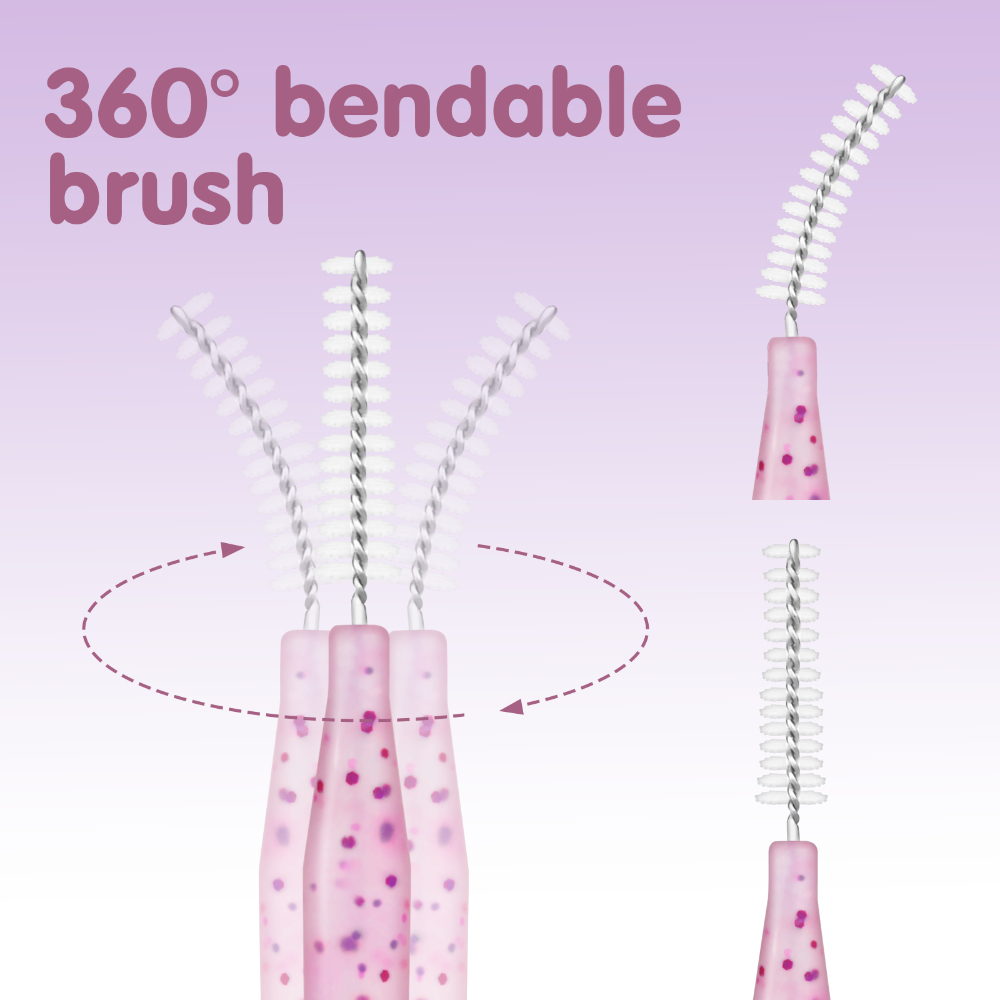 MAYOOC Mini Eyebrow Brush Brow - مراجعة Eyelash Extension Uv Glue وسعره