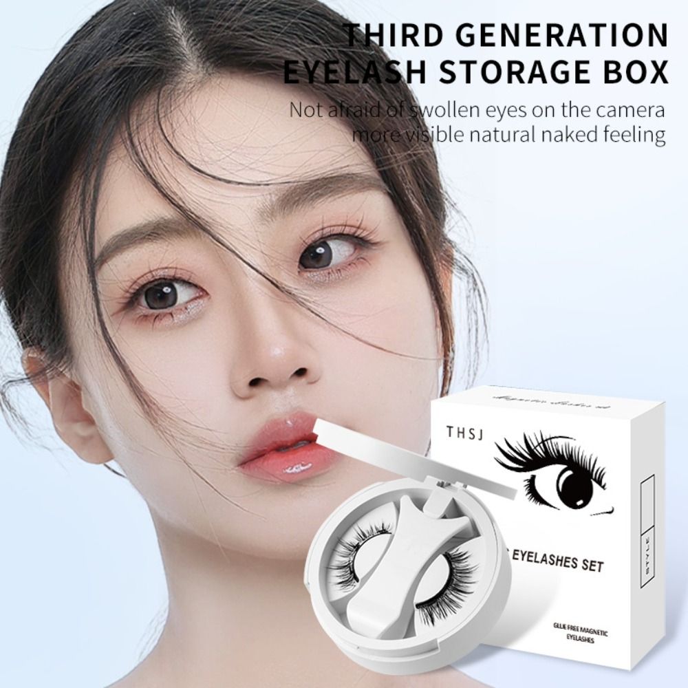 Portable Magnetic Eyelashes Ki - مراجعة Faux Mink Lash وسعره