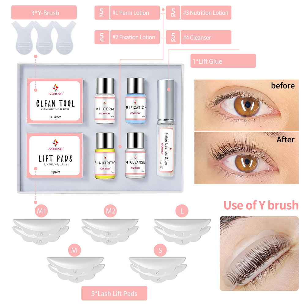 ICONSIGN Lash Lift Kit Keratin - مراجعة Eyelash Extension Full Set وسعره