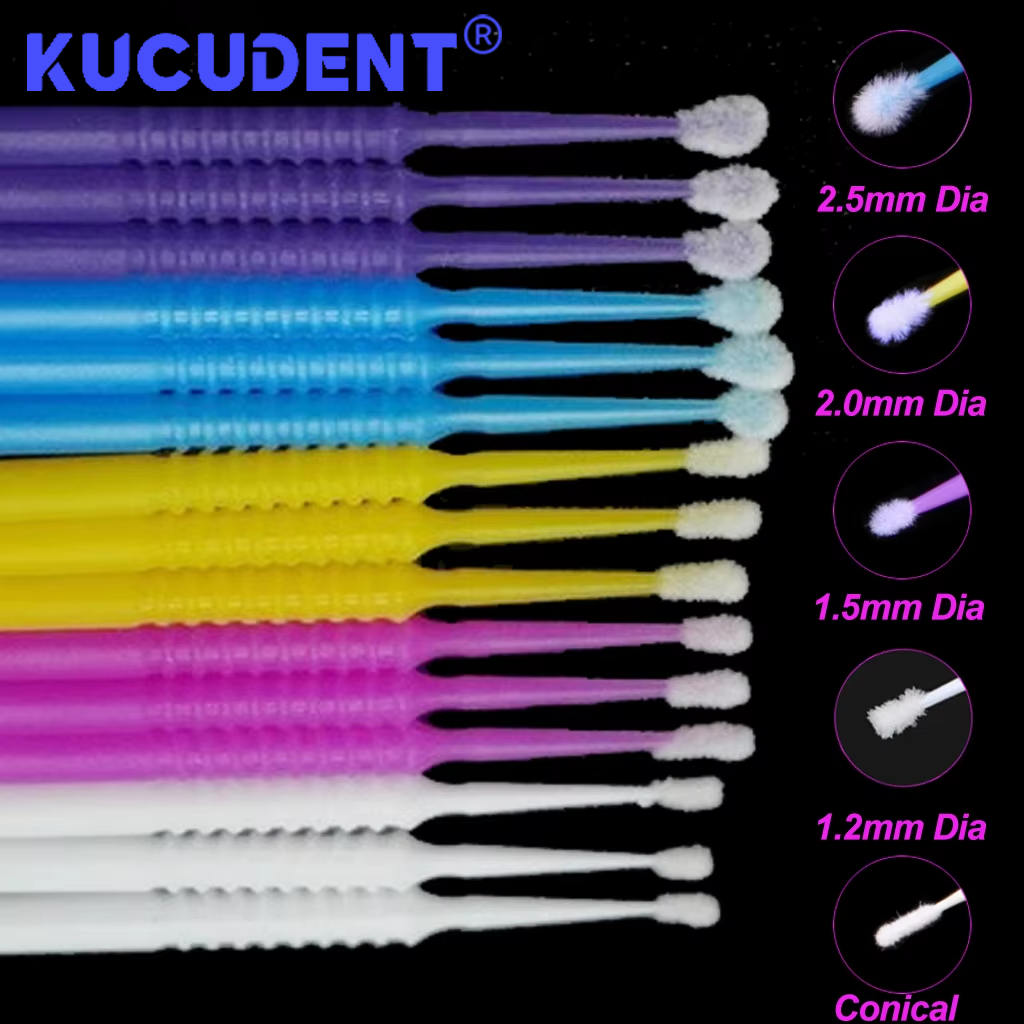 100Pcs Disposable MicroBrush D - مراجعة Eyelash Extension Course وسعره