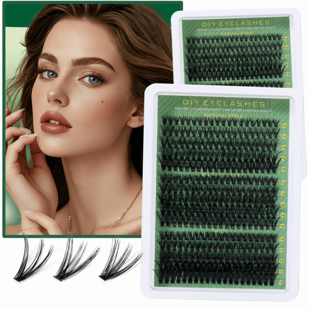 Natural Look False Eyelashes W - مراجعة Faux Mink Lash وسعره