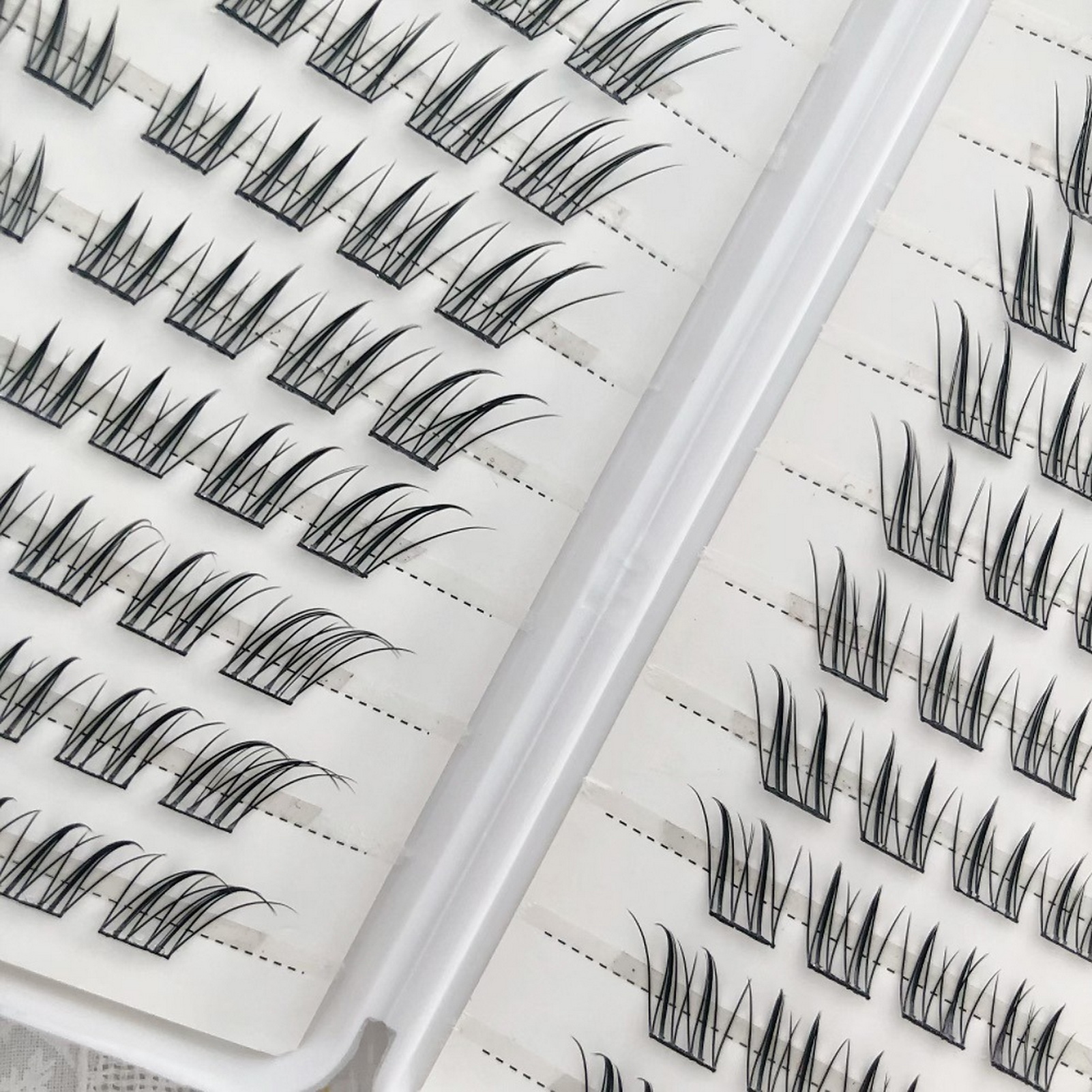 6/10/20 Rows Foxes False Eyela - مراجعة Eyelash Extension Uv Glue وسعره