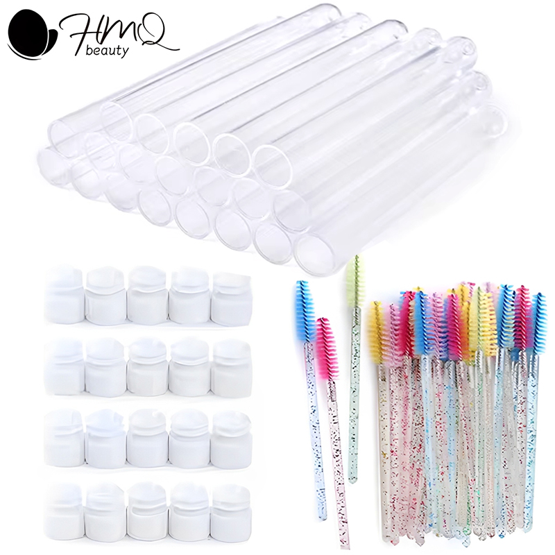 Eyelash Brush Tube With Eyebro - مراجعة Eyelash Extension Vendor وسعره