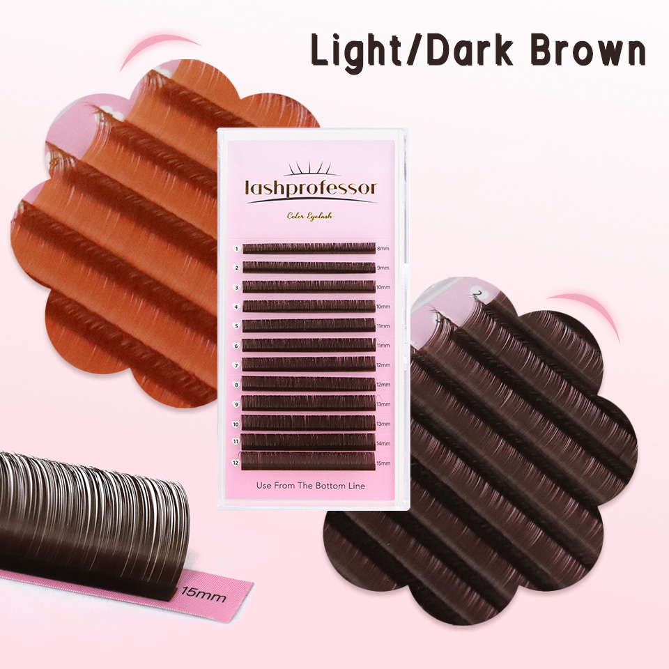 Dark Brown Eyelash Extension 0 - مراجعة Eyelash Extension Human Hair وسعره