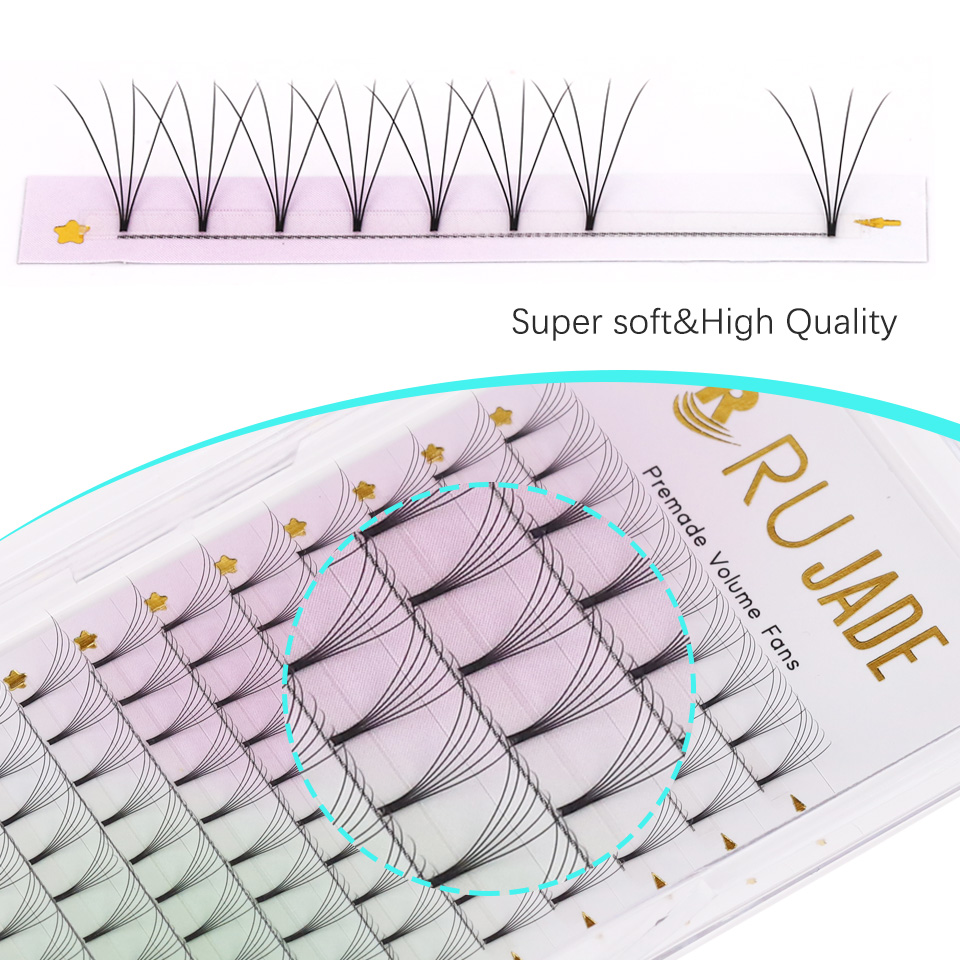 RUJADE Short Stem 3D 4D 5D 6D  - مراجعة Eyelash Extension Course وسعره