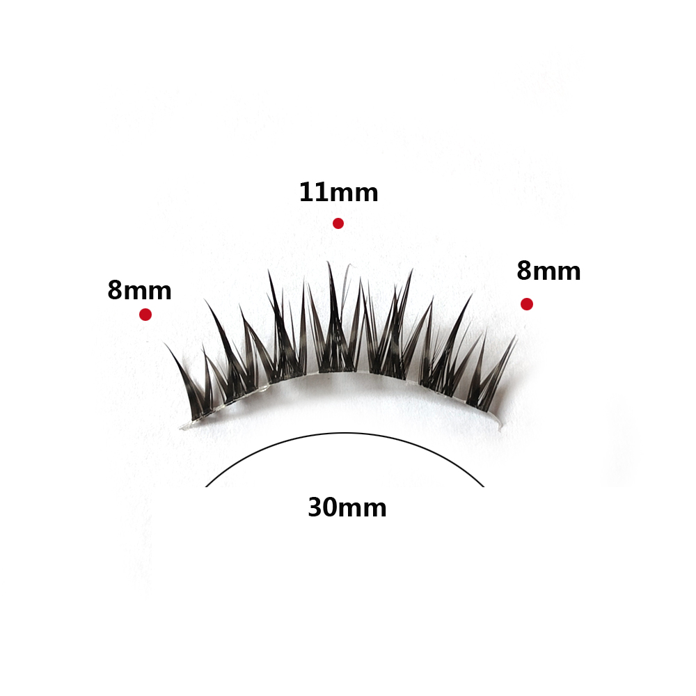 5 Pairs Natural Cat Eye False  - مراجعة Eyelash Extension Cat Eye وسعره