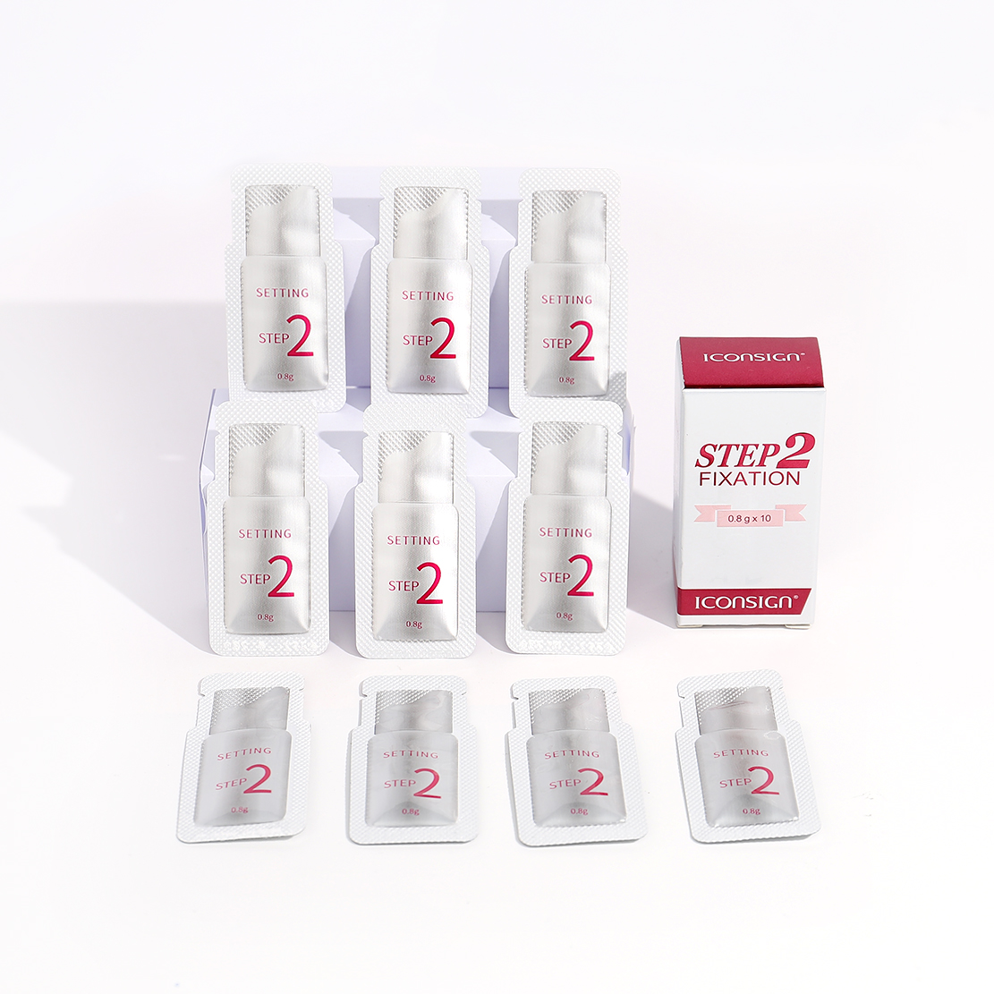 ICONSIGN #2 Sachet Eyelash Fix - مراجعة Eyelash Extension Full Set وسعره