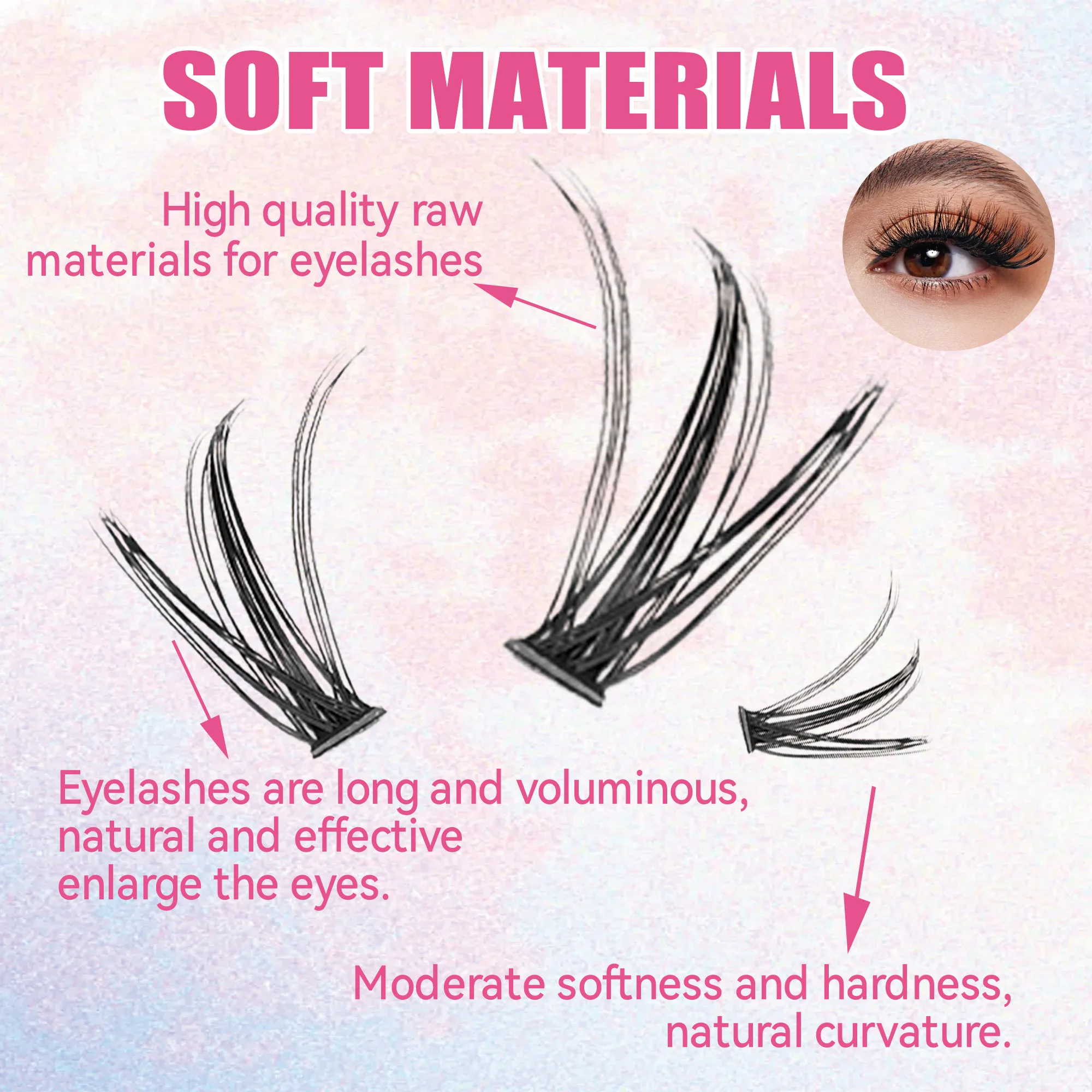 Eyelashes 200 PCS Clusters Las - مراجعة Eyelash Extension Course وسعره
