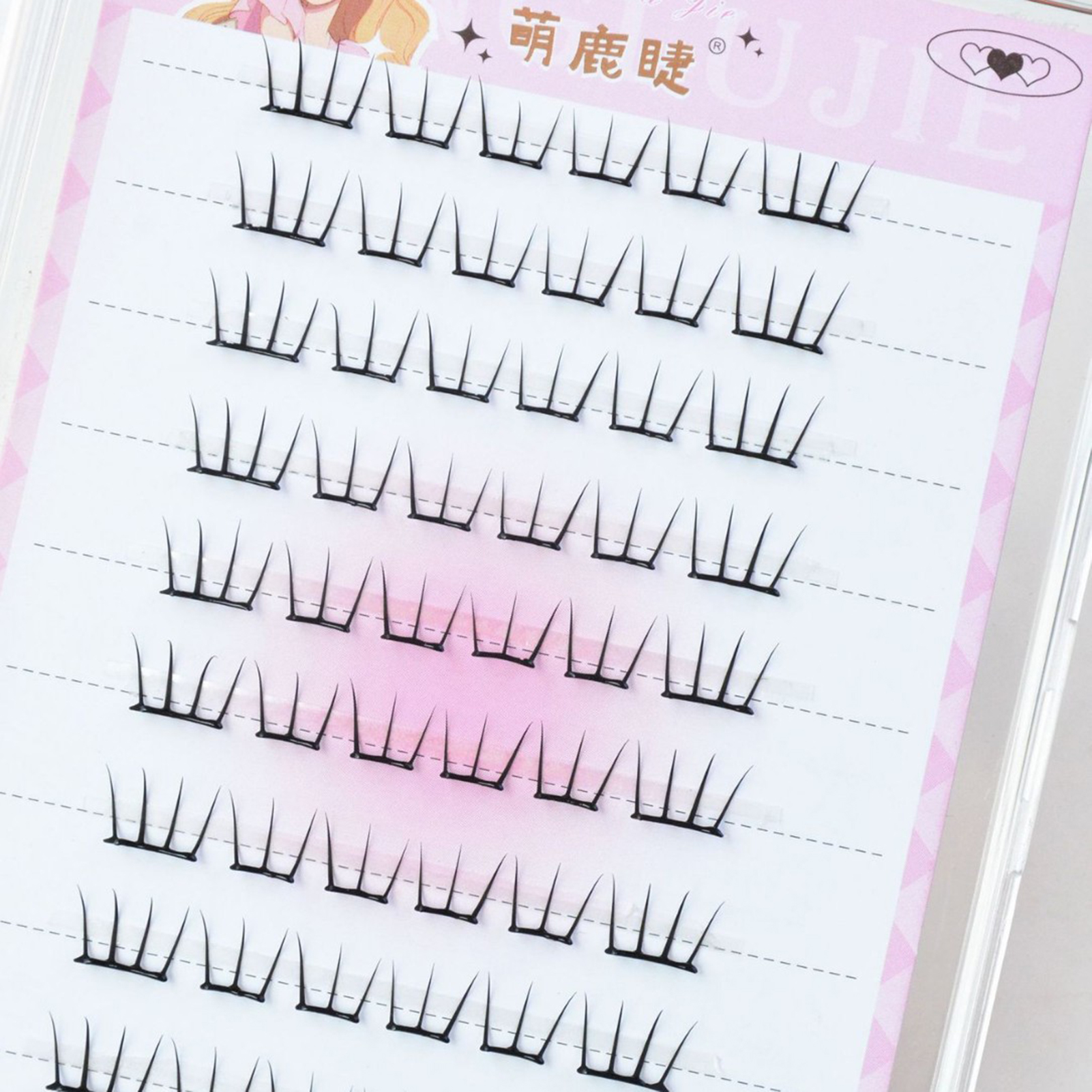 Self Adhesive Cluster Lashes I - مراجعة Eyelash Extension Uv Glue وسعره