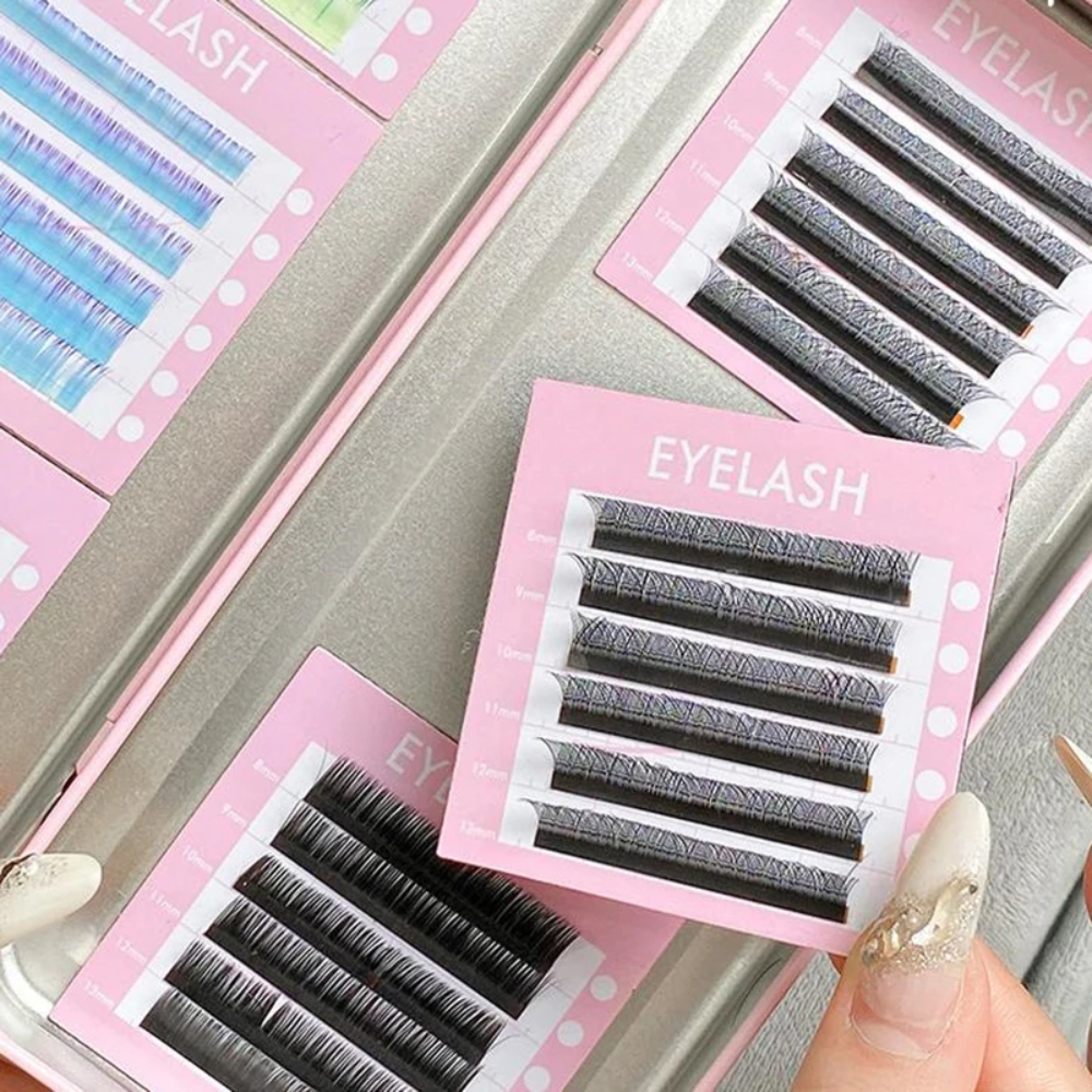 Women Magnetic Storage Box for - مراجعة Eyelash Extension Uv Glue وسعره
