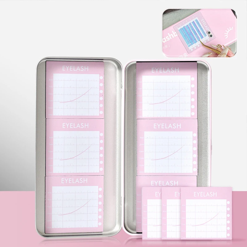 Women Magnetic Storage Box for - مراجعة Eyelash Extension Uv Glue وسعره