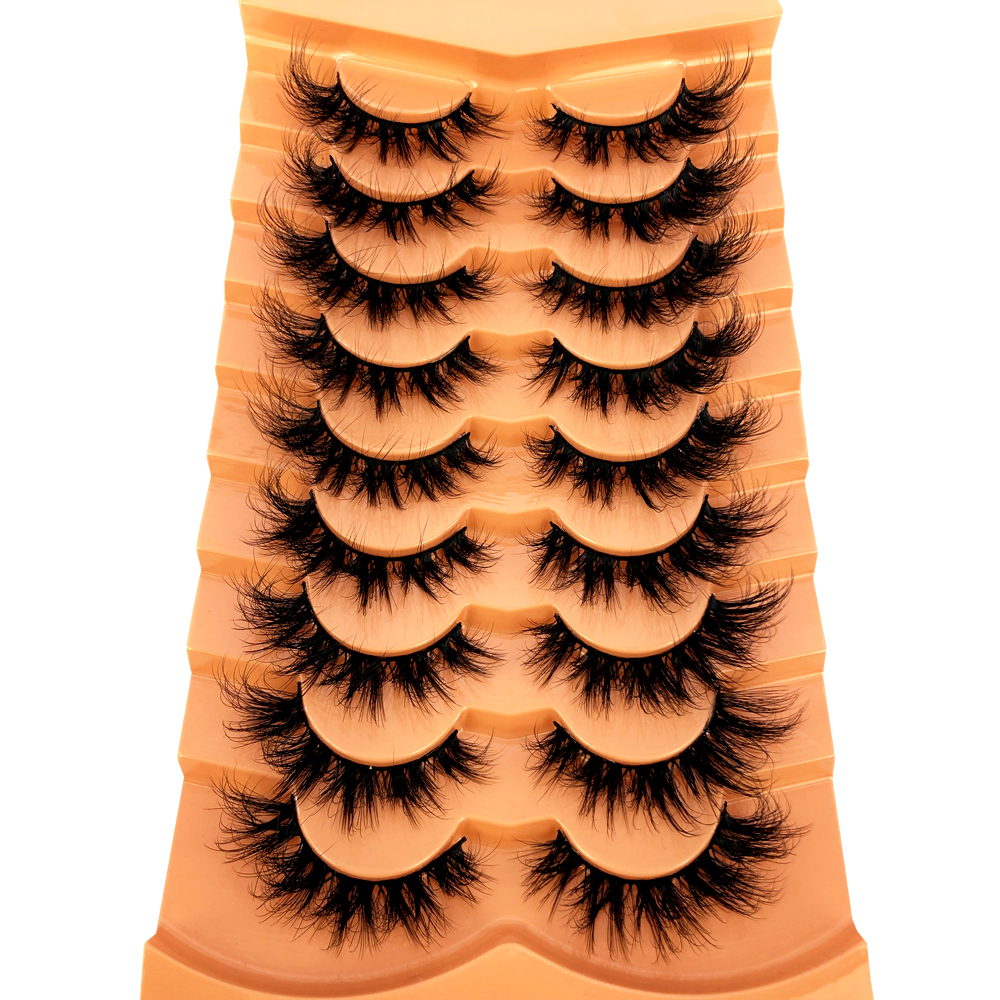 2024 New 9 Pairs Cat Eye Lashe - مراجعة Eyelash Extension Cat Eye وسعره