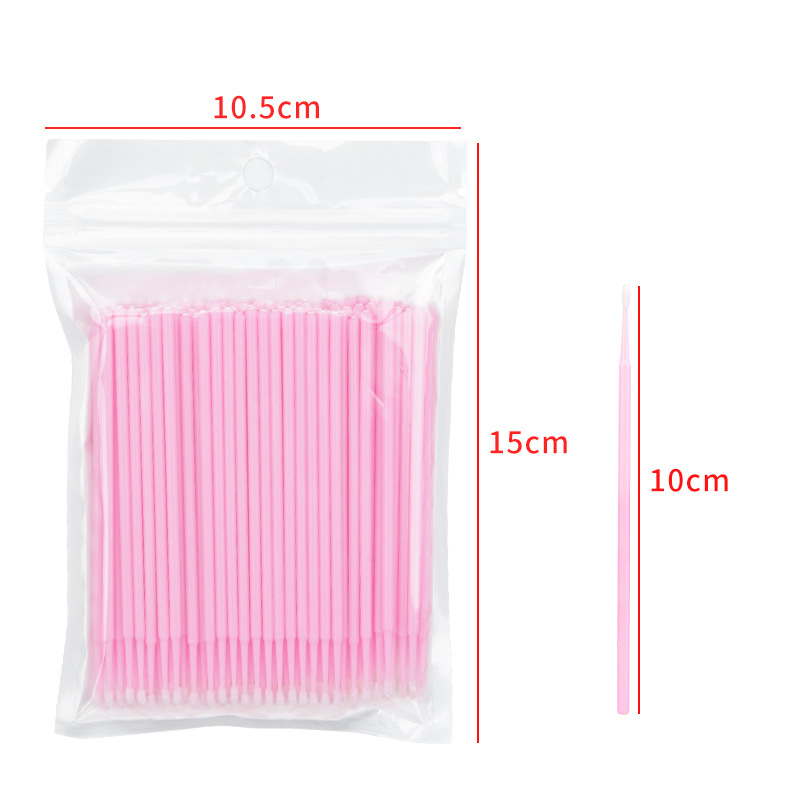 500/1000PCS Micro Brushes Eyel - مراجعة Eyelash Extension Vendor وسعره