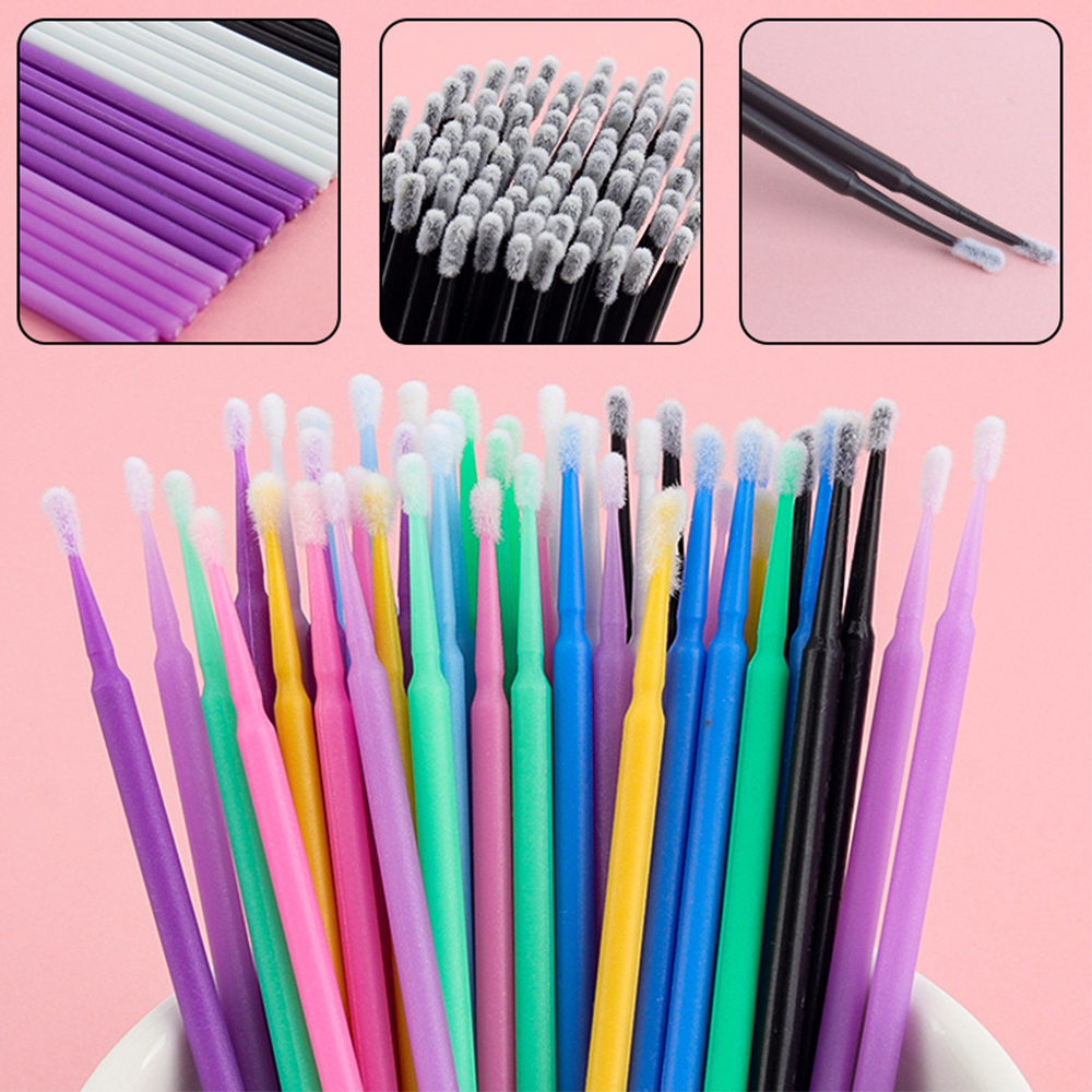 500/1000PCS Micro Brushes Eyel - مراجعة Eyelash Extension Vendor وسعره