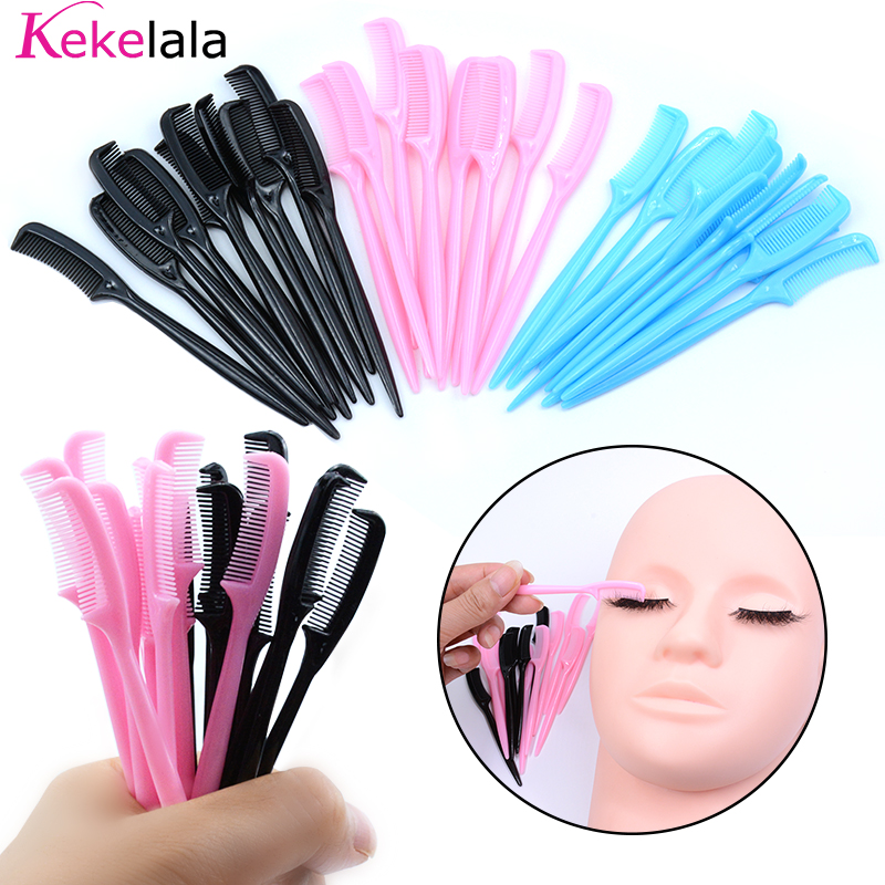 10Pcs Mini Eyelash Combs Small - مراجعة Eyelash Extension Vendor وسعره