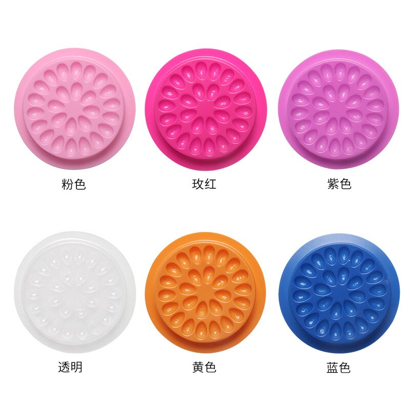 100pcs Eyelash Glue Holder Eye - مراجعة Eyelash Extension Uv Glue وسعره