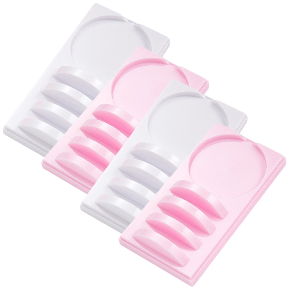 4Pcs Eyelash Extension Glue Pa - مراجعة Lash Tray Organizer وسعره