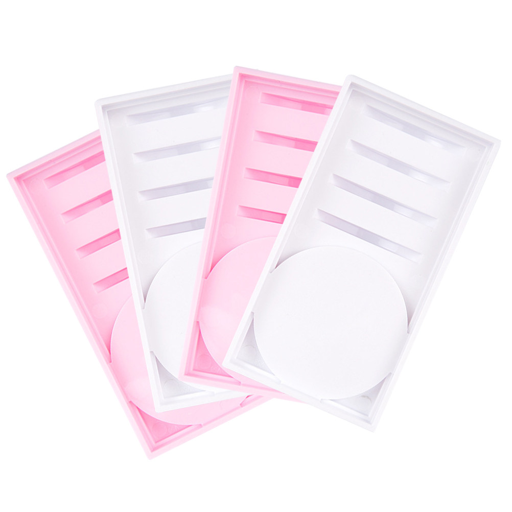 4Pcs Eyelash Extension Glue Pa - مراجعة Lash Tray Organizer وسعره