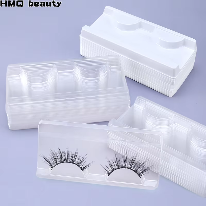 10/40pcs Plastic Eyelashes Tra - مراجعة Lash Tray Organizer وسعره