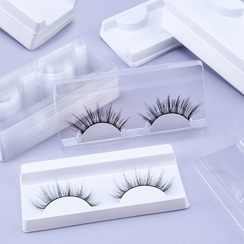 10/40pcs Plastic Eyelashes Tra - مراجعة Lash Tray Organizer وسعره