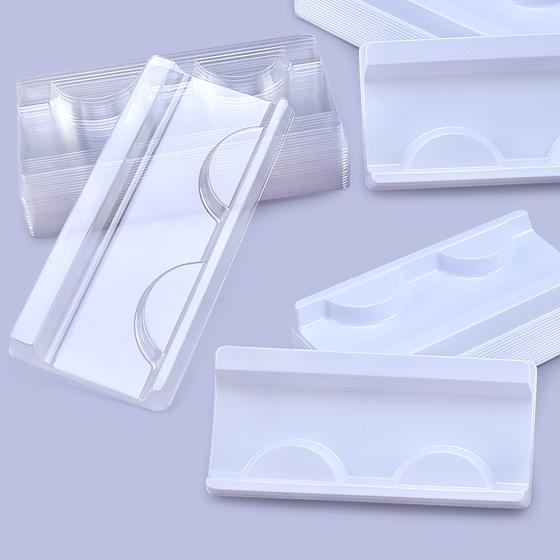 10/40pcs Plastic Eyelashes Tra - مراجعة Lash Tray Organizer وسعره