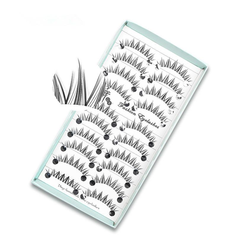10 Pairs Natural Long Wispy Ca - مراجعة Eyelash Extension Cat Eye وسعره