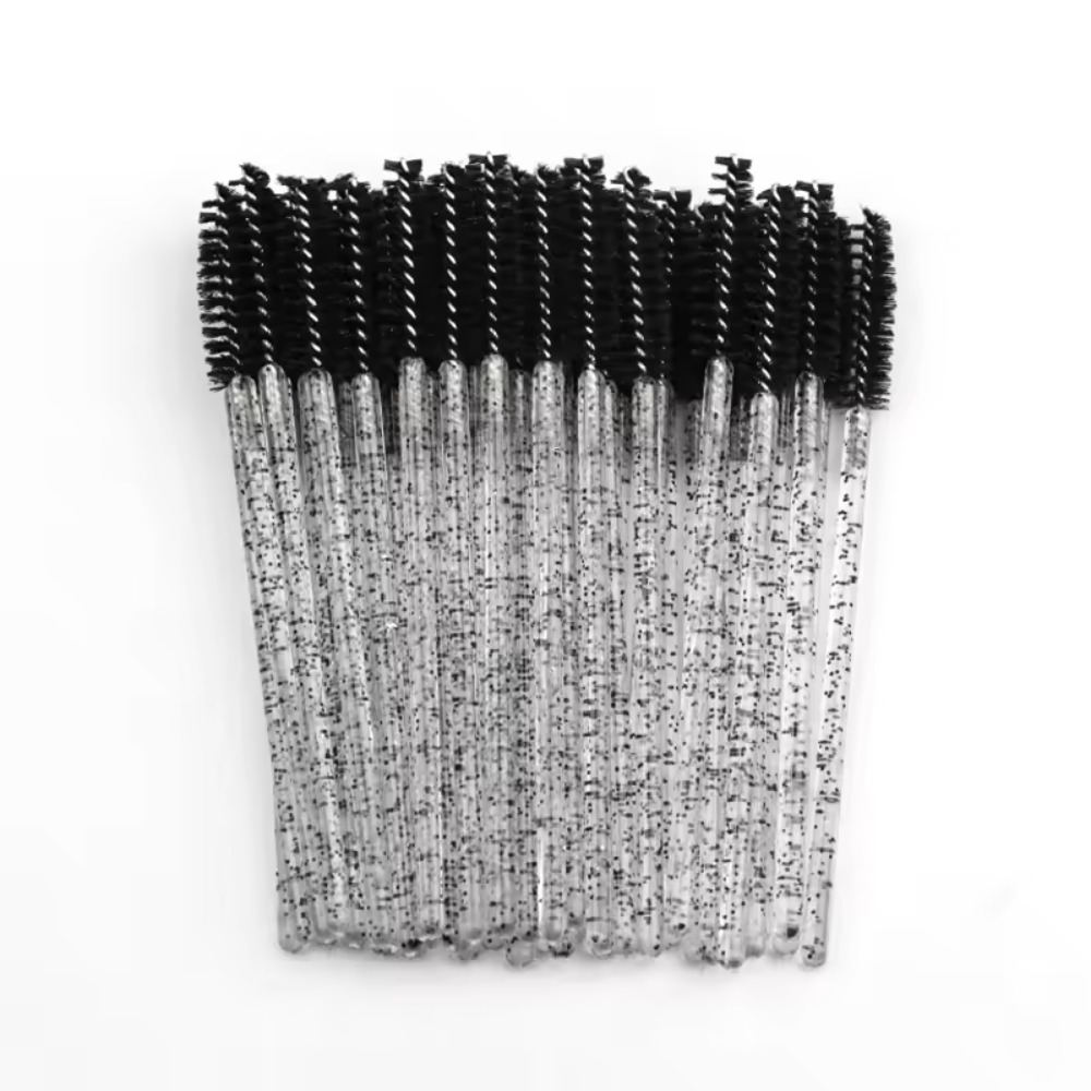 50-100PCS Crystal Eyelash Brus - مراجعة Eyelash Extension Vendor وسعره