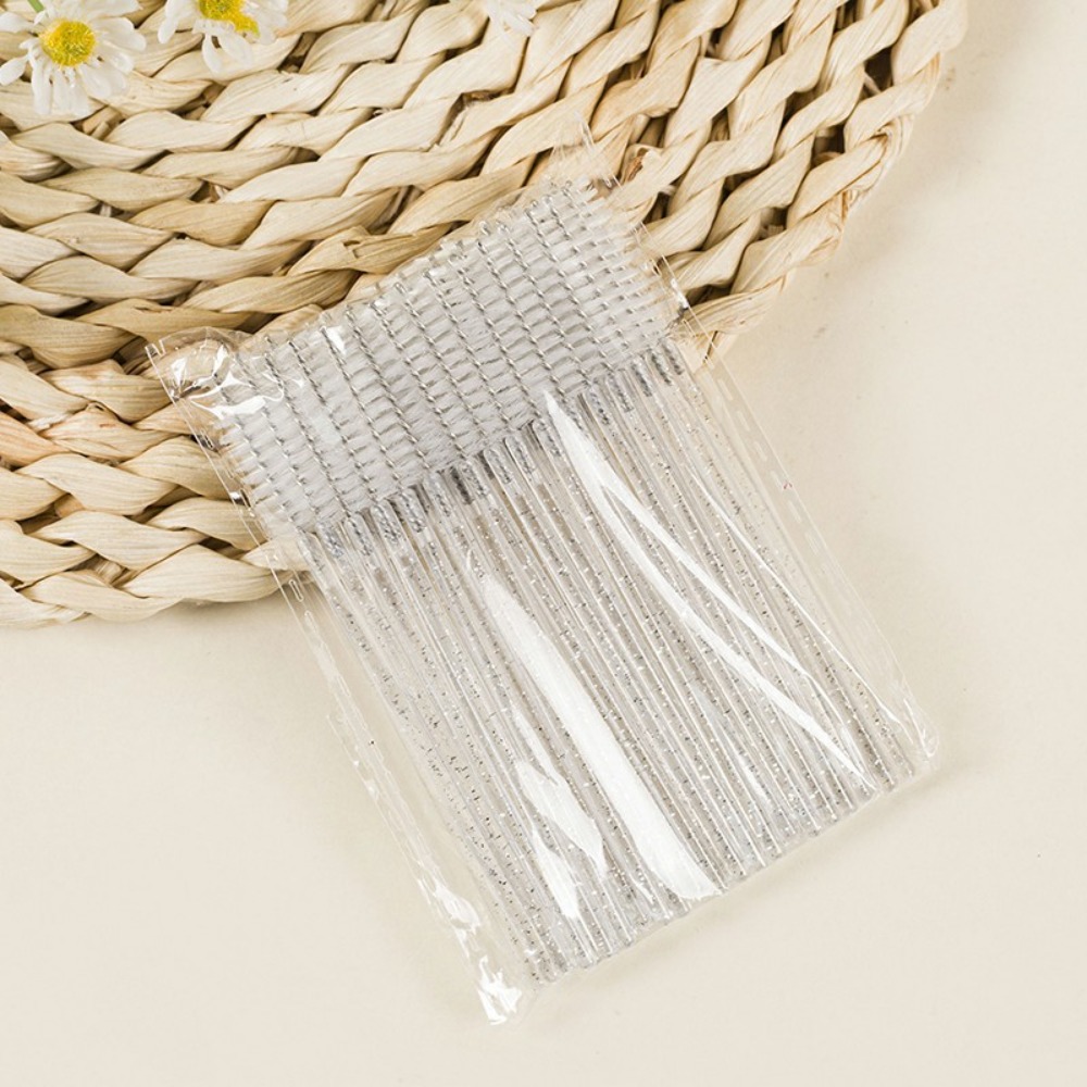 50-100PCS Crystal Eyelash Brus - مراجعة Eyelash Extension Vendor وسعره