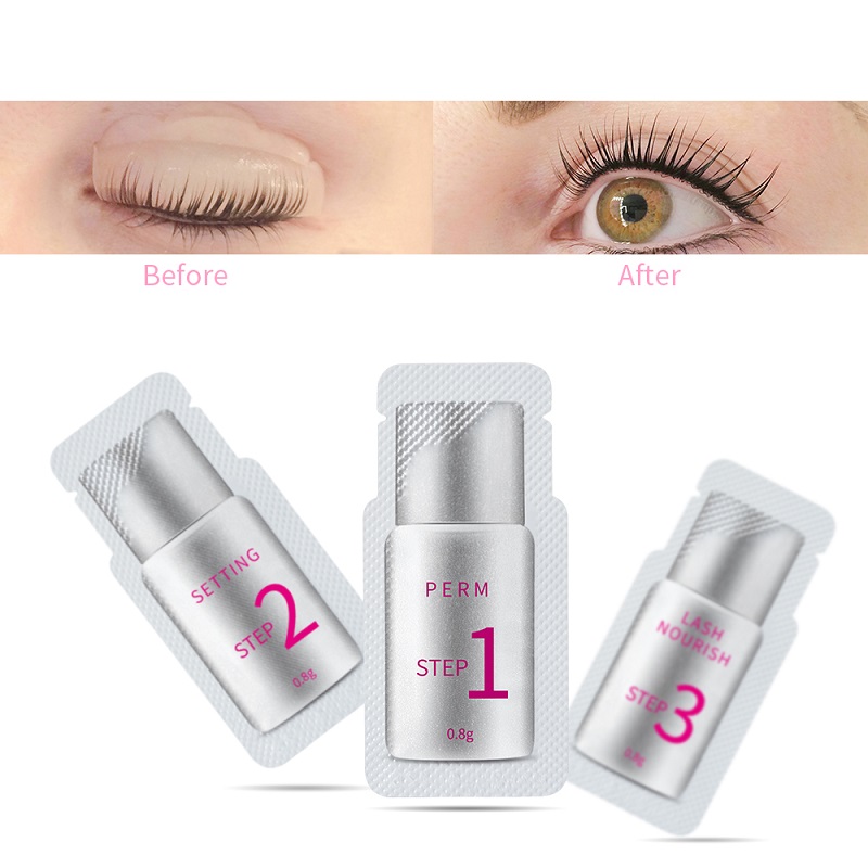 10 Pieces/Lot Lash Lift Kit #1 - مراجعة Eyelash Extension Full Set وسعره
