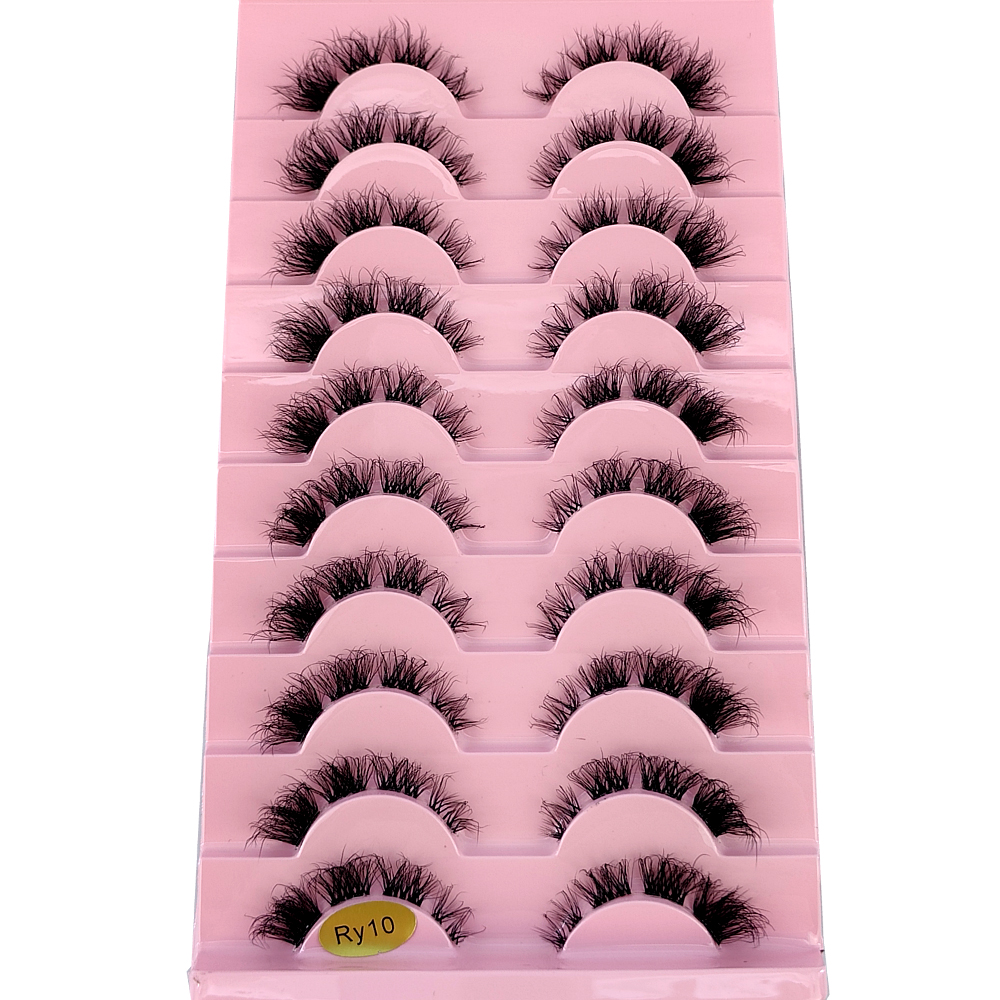 Invisible Band Segmented Lashe - مراجعة Eyelash Extension Cat Eye وسعره