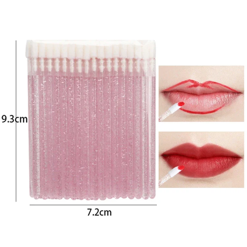 Brushes Lip 100PCS Disposable  - مراجعة Eyelash Extension Vendor وسعره