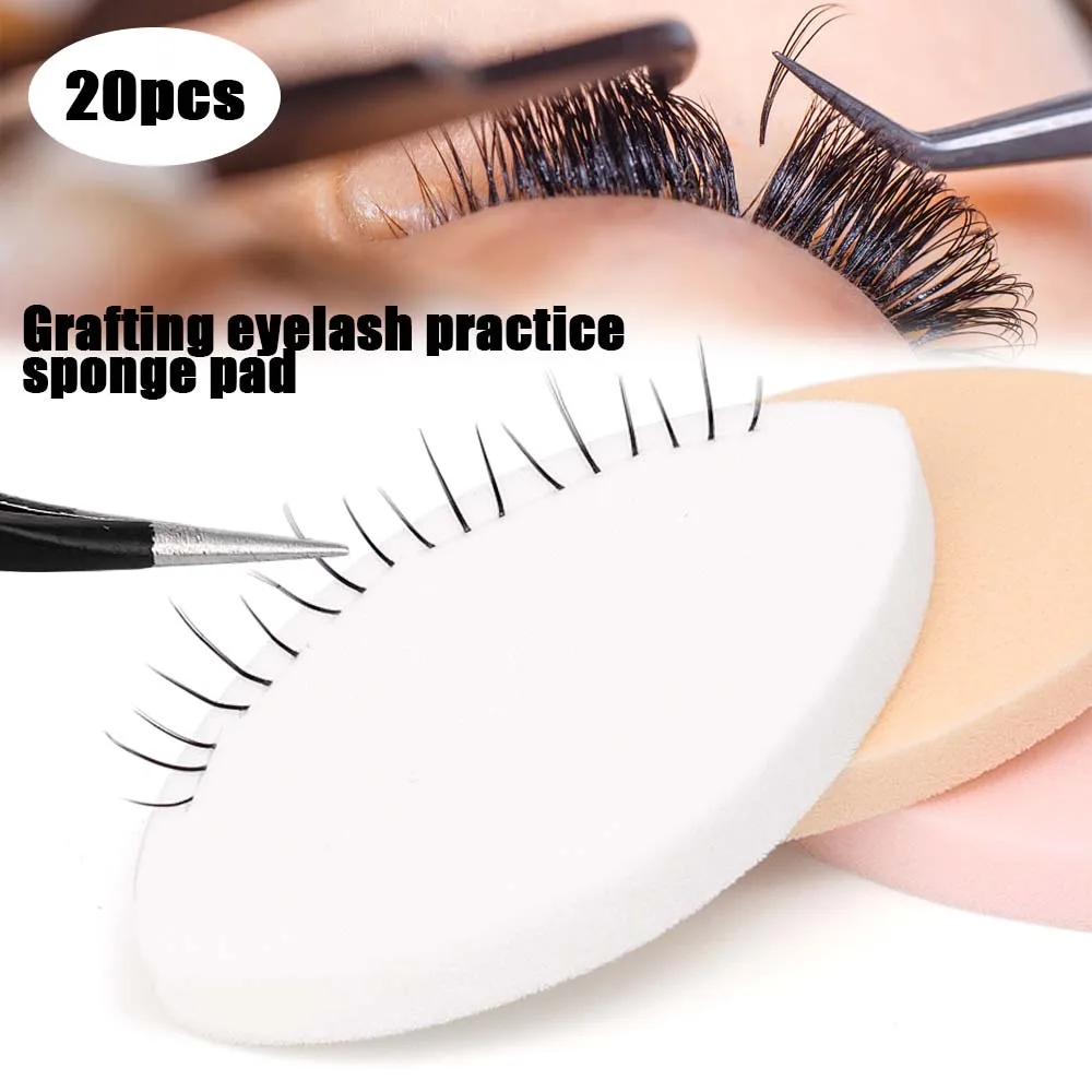 Soft Sponge False Eyelash Pads - مراجعة Eyelash Extension Menu وسعره