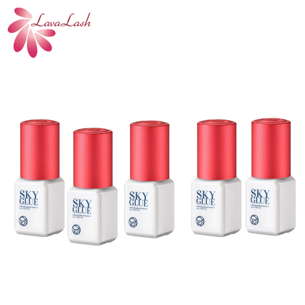 10 bottles/lot Original Korea  - مراجعة Eyelash Extension Vendor وسعره